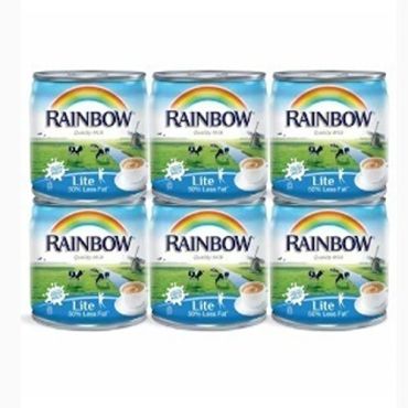 Rainbow Evp Milk 6 x 170Gm-Low Fat, 8 Pieces Per Carton